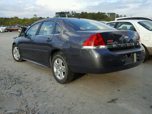 2G1WB5EK6B1254162 - 2011 CHEVROLET IMPALA LT GRAY photo 3