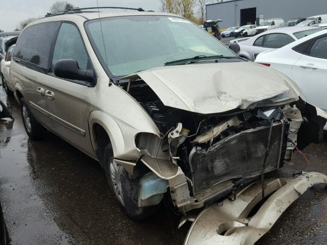 2A4GP54L06R663752 - 2006 CHRYSLER TOWN & COU BEIGE photo 1