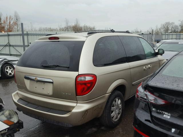 2A4GP54L06R663752 - 2006 CHRYSLER TOWN & COU BEIGE photo 4