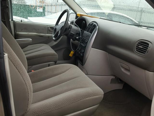 2A4GP54L06R663752 - 2006 CHRYSLER TOWN & COU BEIGE photo 5