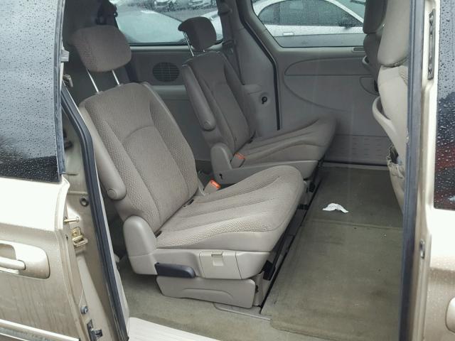 2A4GP54L06R663752 - 2006 CHRYSLER TOWN & COU BEIGE photo 6