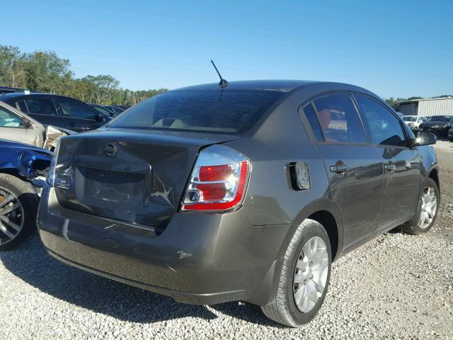 3N1AB61E08L725756 - 2008 NISSAN SENTRA 2.0 GRAY photo 4