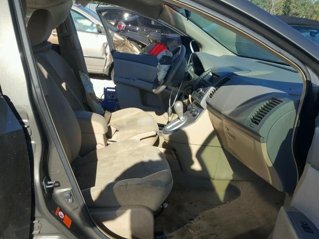 3N1AB61E08L725756 - 2008 NISSAN SENTRA 2.0 GRAY photo 5