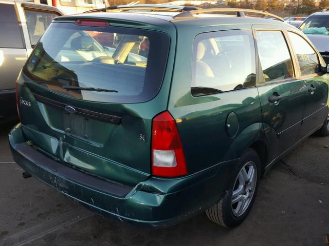 1FAFP36341W169239 - 2001 FORD FOCUS SE GREEN photo 4