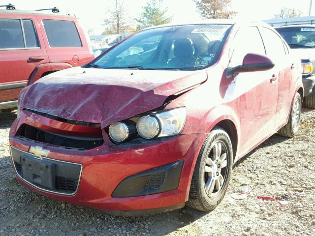 1G1JA5SH6C4152758 - 2012 CHEVROLET SONIC LS 红色 照片 2