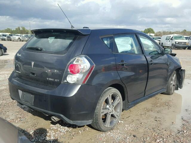 5Y2SN67079Z429597 - 2009 PONTIAC VIBE GT GRAY photo 4