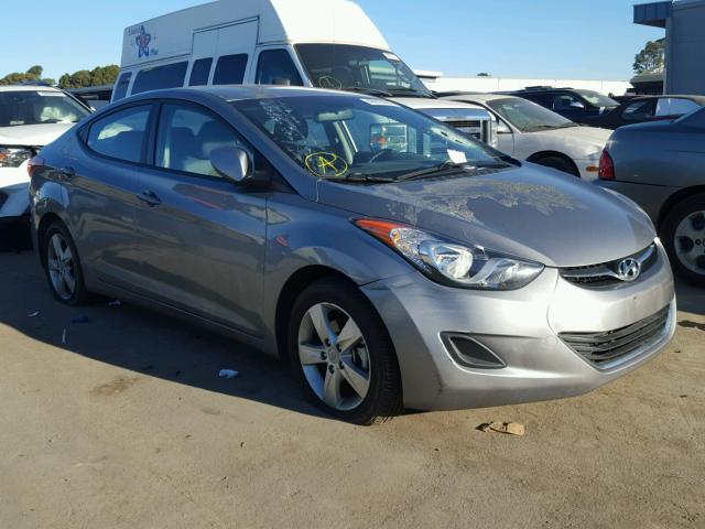 KMHDH4AE2DU804404 - 2013 HYUNDAI ELANTRA GL GRAY photo 1