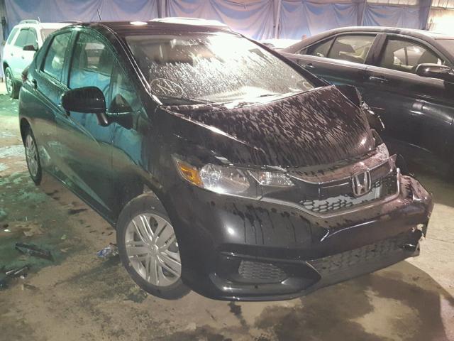 3HGGK5H46JM703972 - 2018 HONDA FIT LX BLACK photo 1