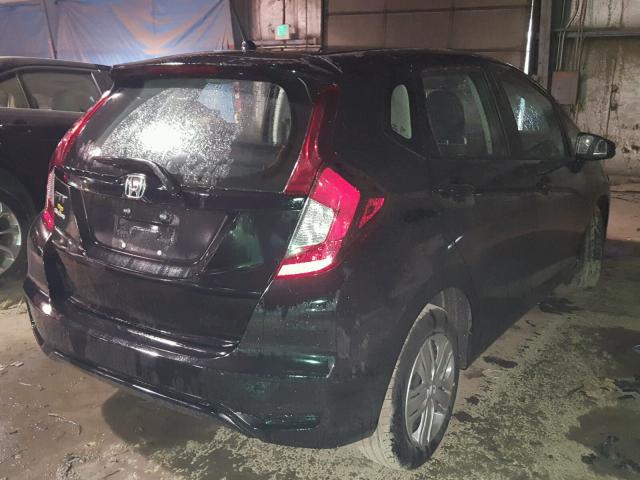 3HGGK5H46JM703972 - 2018 HONDA FIT LX BLACK photo 4