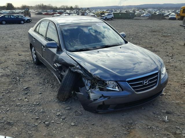 5NPET46C49H573196 - 2009 HYUNDAI SONATA GLS GRAY photo 1