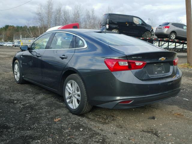 1G1ZE5ST7GF307212 - 2016 CHEVROLET MALIBU LT GRAY photo 3