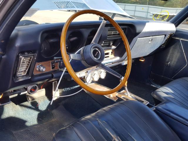 242679B170133 - 1969 PONTIAC GTO BLUE photo 10