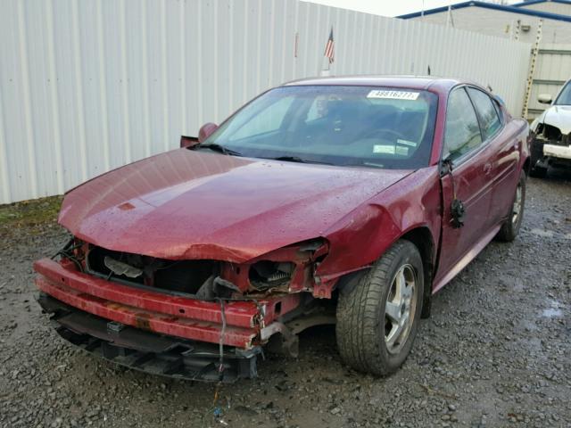 2G2WP522241146979 - 2004 PONTIAC GRAND PRIX BURGUNDY photo 2