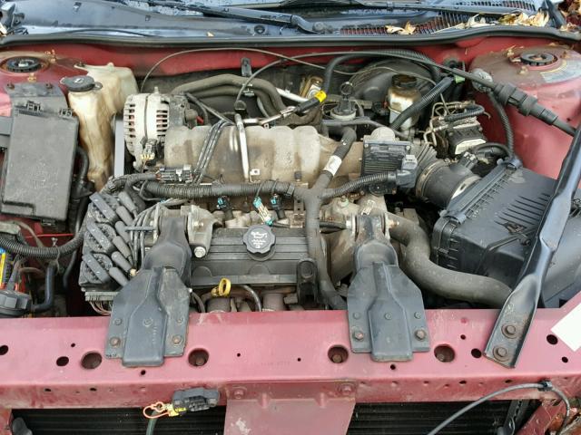 2G2WP522241146979 - 2004 PONTIAC GRAND PRIX BURGUNDY photo 7