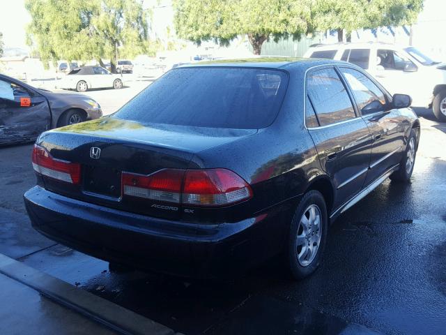 JHMCG65891C012849 - 2001 HONDA ACCORD EX BLACK photo 4