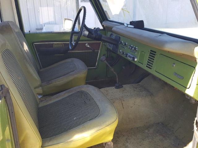 U15GLT66205 - 1974 FORD BRONCO GREEN photo 5