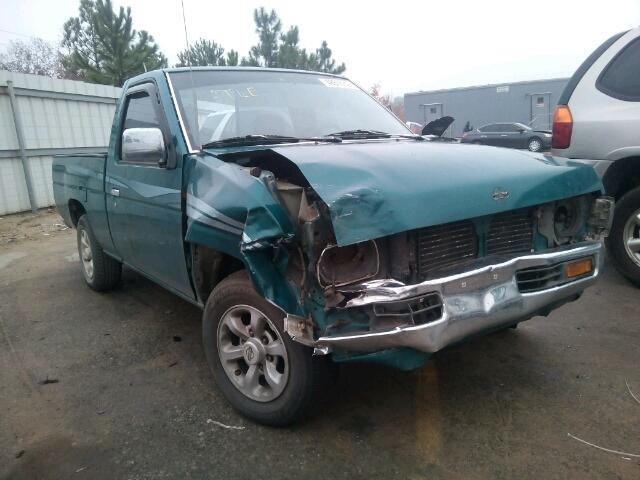 1N6SD11S7TC360787 - 1996 NISSAN TRUCK BASE GREEN photo 1