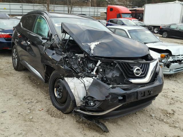 5N1AZ2MH7HN122094 - 2017 NISSAN MURANO S BLACK photo 1