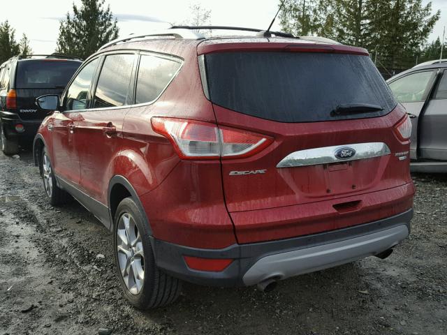 1FMCU9J9XGUA14053 - 2016 FORD ESCAPE TIT RED photo 3