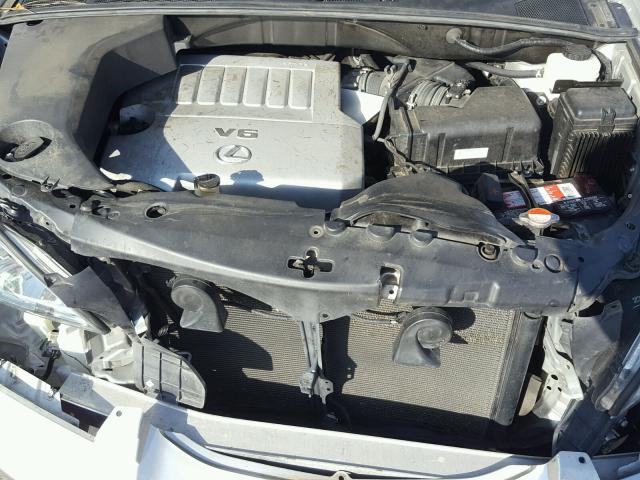 2T2GK31U88C034342 - 2008 LEXUS RX 350 SILVER photo 7