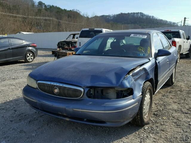 2G4WY52M1W1452354 - 1998 BUICK CENTURY LI BLUE photo 2