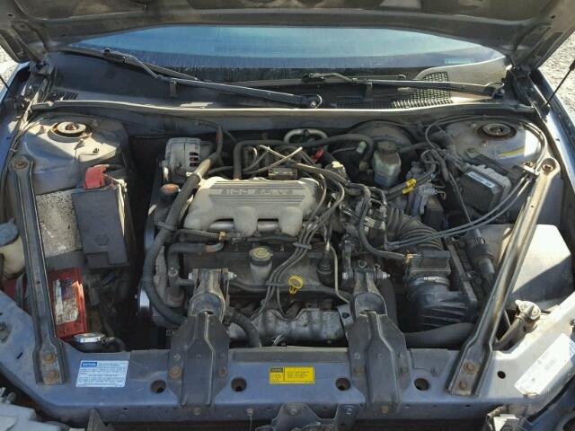 2G4WY52M1W1452354 - 1998 BUICK CENTURY LI BLUE photo 7