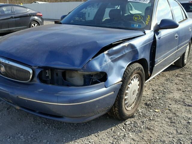 2G4WY52M1W1452354 - 1998 BUICK CENTURY LI BLUE photo 9