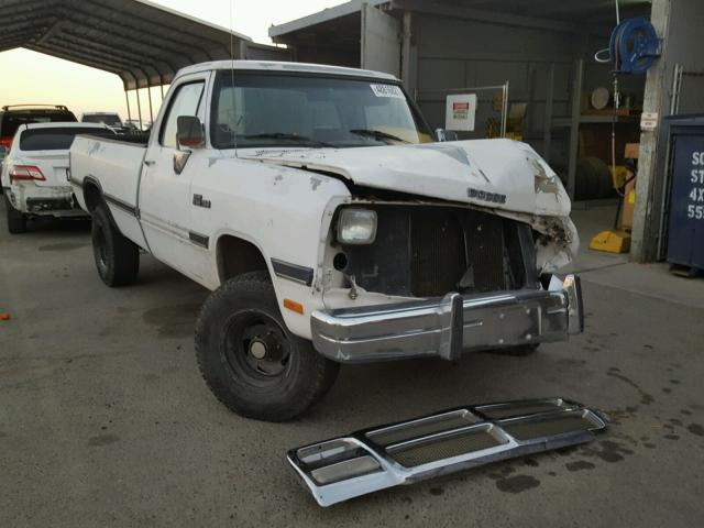 1B7HM16Y8MS227845 - 1991 DODGE W-SERIES W WHITE photo 1