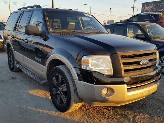 1FMFU17597LA40880 - 2007 FORD EXPEDITION BLACK photo 1