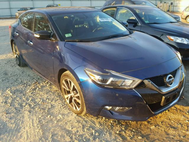 1N4AA6AP9GC434187 - 2016 NISSAN MAXIMA 3.5 BLUE photo 1