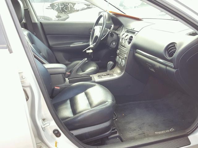 1YVHP82D345N52947 - 2004 MAZDA 6 S SILVER photo 5