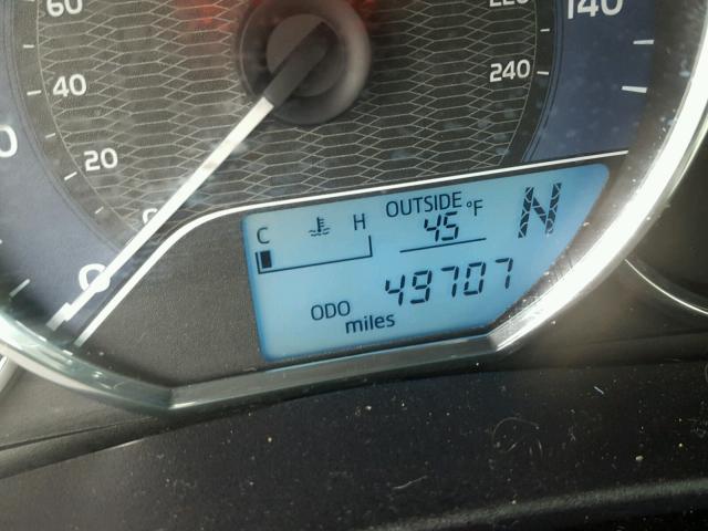 2T1BURHE7GC685311 - 2016 TOYOTA COROLLA L RED photo 8