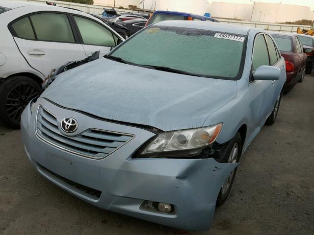 4T1BK46K07U534505 - 2007 TOYOTA CAMRY NEW BLUE photo 2