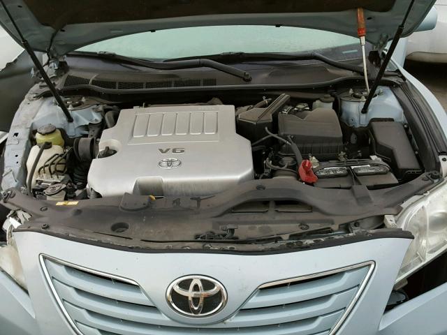 4T1BK46K07U534505 - 2007 TOYOTA CAMRY NEW BLUE photo 7