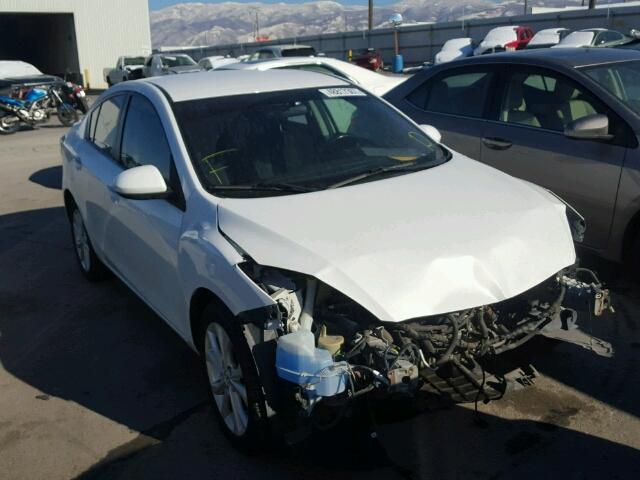 JM1BL1S5XA1251277 - 2010 MAZDA 3 S WHITE photo 1