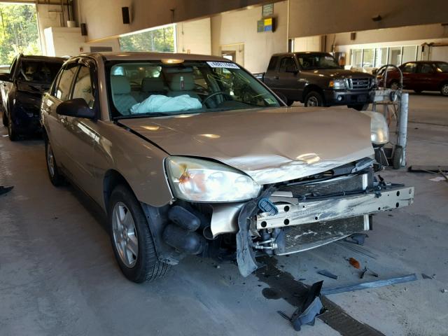 1G1ZT52835F318982 - 2005 CHEVROLET MALIBU LS ოქროსფერი ფოტო 1