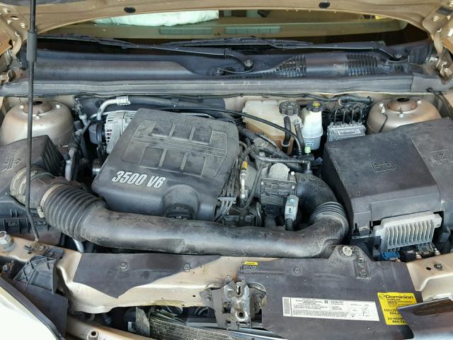 1G1ZT52835F318982 - 2005 CHEVROLET MALIBU LS ოქროსფერი ფოტო 7