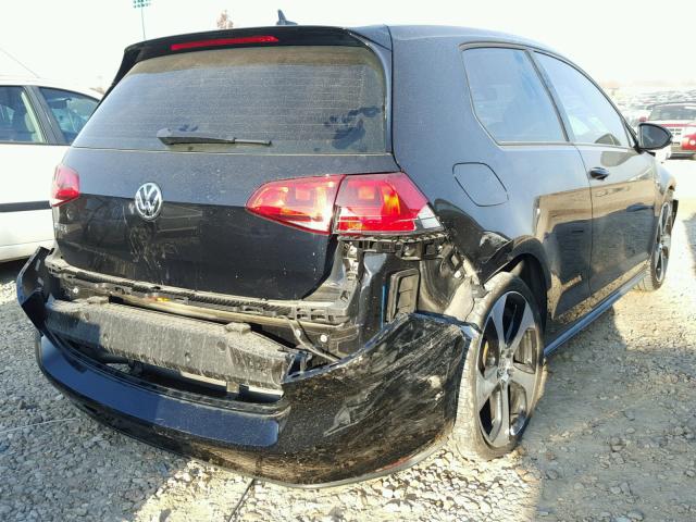 3VWYT7AU9FM034655 - 2015 VOLKSWAGEN GTI BLACK photo 4