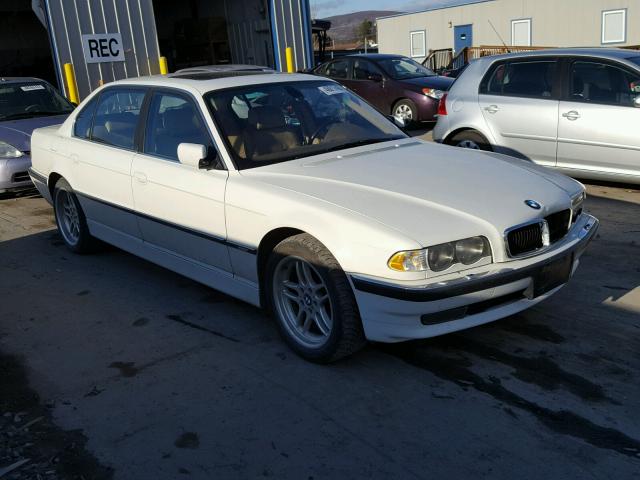 WBAGH83401DP21656 - 2001 BMW 740 IL WHITE photo 1