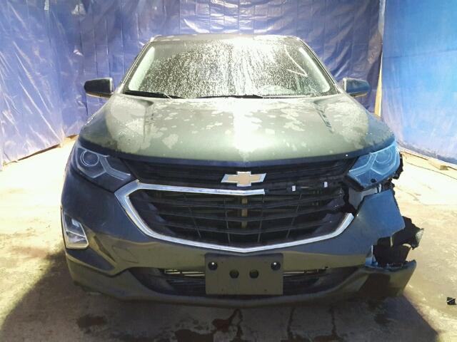 2GNAXSEV5J6213350 - 2018 CHEVROLET EQUINOX LT GRAY photo 9