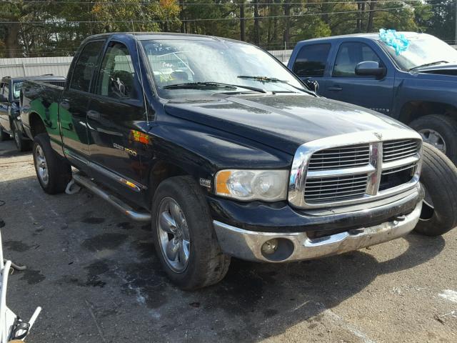 1D7HA18D74J259460 - 2004 DODGE RAM 1500 S BLACK photo 1