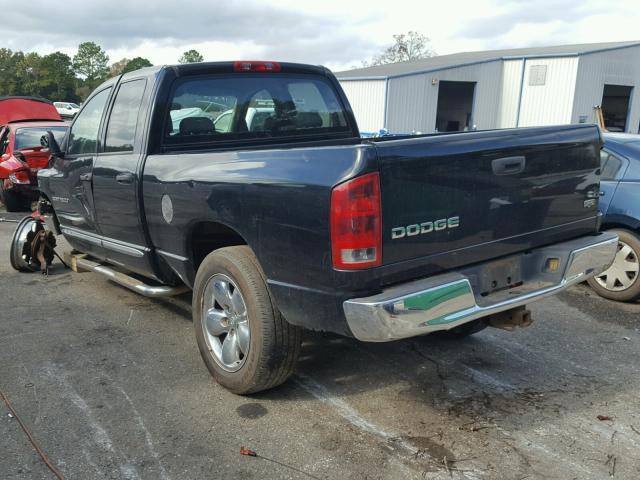 1D7HA18D74J259460 - 2004 DODGE RAM 1500 S BLACK photo 3