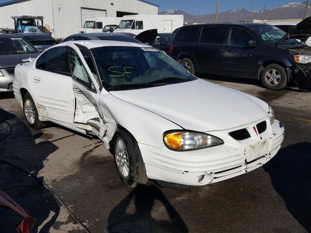 1G2NE52E0XC555220 - 1999 PONTIAC GRAND AM S WHITE photo 1