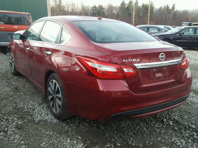 1N4AL3AP9HC262785 - 2017 NISSAN ALTIMA 2.5 MAROON photo 3