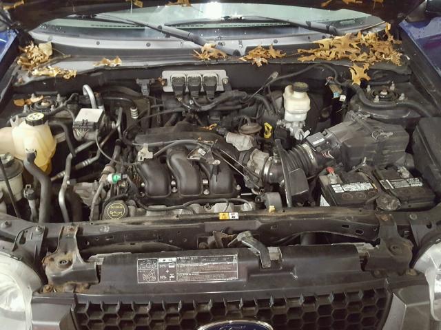 1FMCU93115KA53016 - 2005 FORD ESCAPE XLT BLUE photo 7