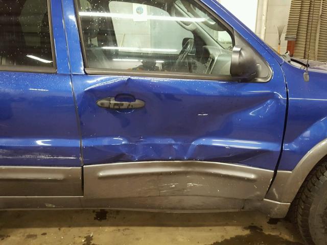 1FMCU93115KA53016 - 2005 FORD ESCAPE XLT BLUE photo 9