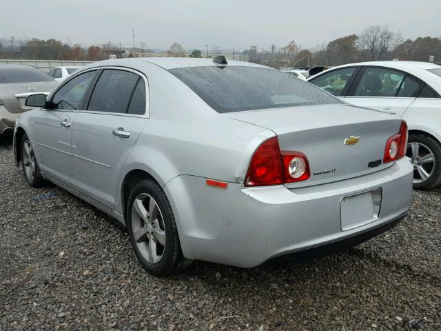 1G1ZC5E03CF222532 - 2012 CHEVROLET MALIBU 1LT 银色 照片 3