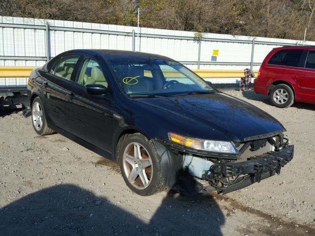 19UUA66205A030385 - 2005 ACURA TL BLACK photo 1