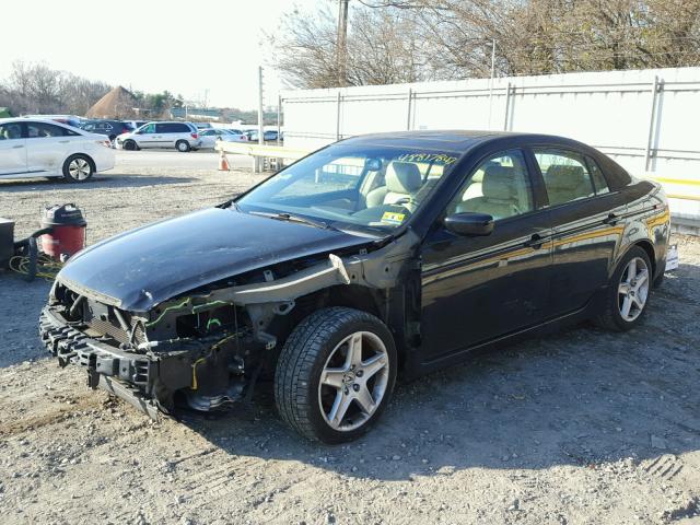 19UUA66205A030385 - 2005 ACURA TL BLACK photo 2