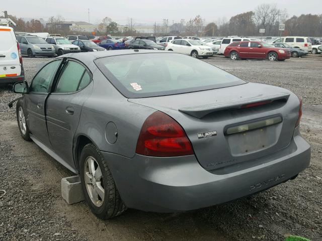 2G2WP552671179502 - 2007 PONTIAC GRAND PRIX GRAY photo 3